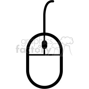 Computer Mouse Side View Vector Icon Clipart Royalty Free Gif