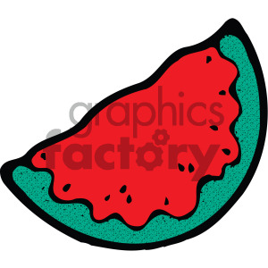 watermelon slice cartoon