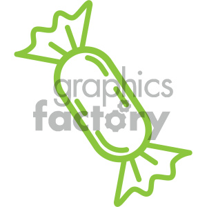 Flat vector candy design