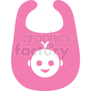 baby bib icon