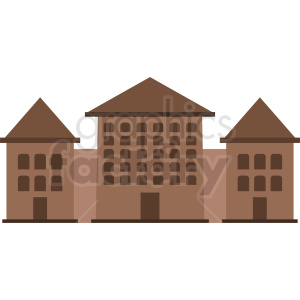 university housing vector icon design