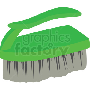 cleaning scrub brush vector clipart