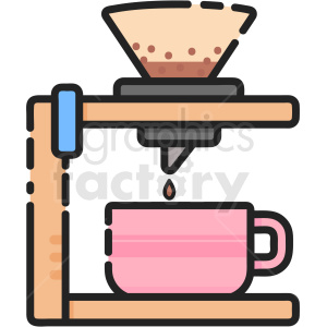   Filter Coffee vector clipart 