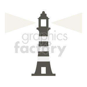 lighthouse vector graphic design