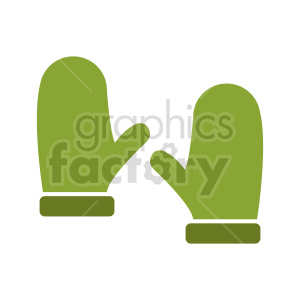 mittens icon clipart
