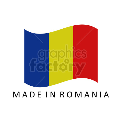 Made in Romania flag