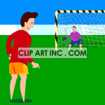 animated goalkeeper