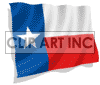 Animated Texas flag