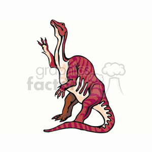 Colorful Cartoon Dinosaur - Fun Prehistoric Animal