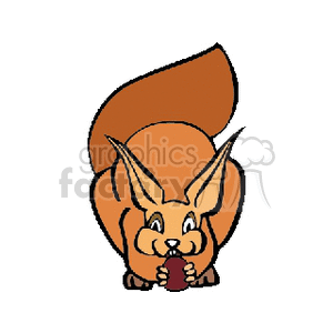 Cartoon Squirrel - Cute Rodent