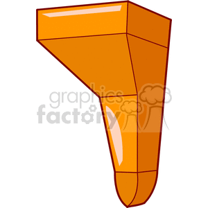 Orange Wall Bracket