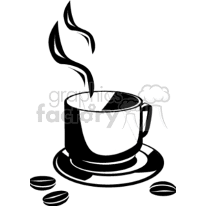 Steaming Coffee Cup