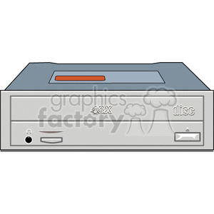 Illustration of a CD-ROM drive with 48X speed.