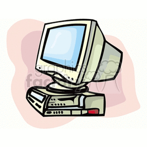 Retro Desktop Computer