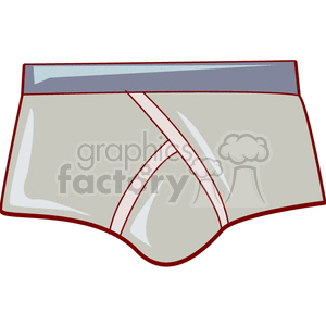 Men's Grey and Blue Underwear