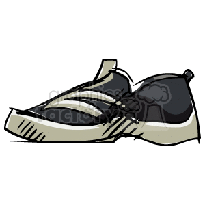 Black sneaker