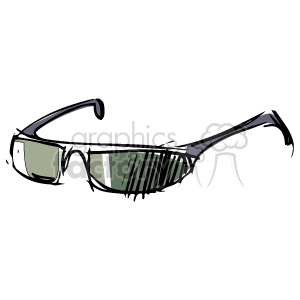 Sketched sunglasses