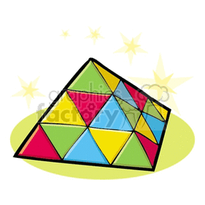 Colorful Pyramid Puzzle