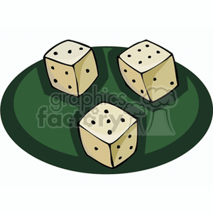 Dice Game Illustration for Entertainment