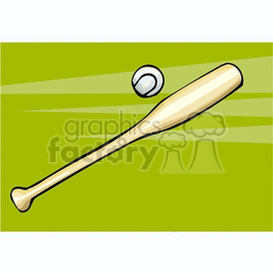 Baseball Bat and Ball