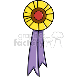 Colorful Award Ribbon