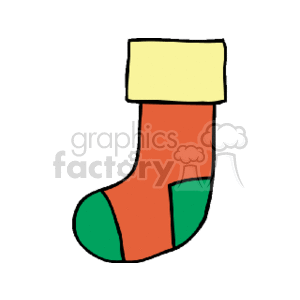 Colorful Christmas Stocking