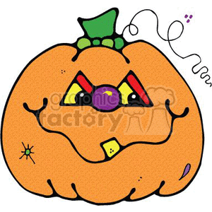 Cartoon pumpkin