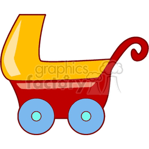 Colorful Baby Stroller