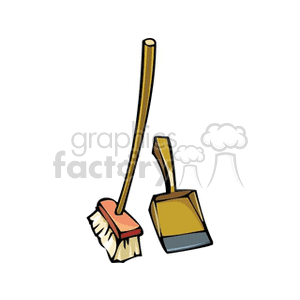 Broom and Dustpan