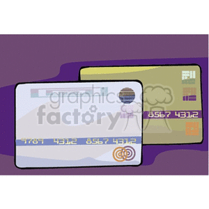 Abstract Credit Card