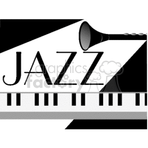 Jazz Music with Piano and Trumpet