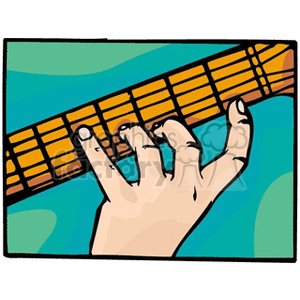 Guitar Playing Hand