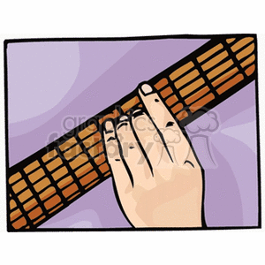 Guitar Neck and Hand