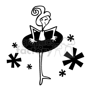 Ballet Dancer - Stylized Ballerina