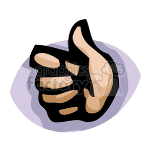 Thumbs Up Hand Gesture