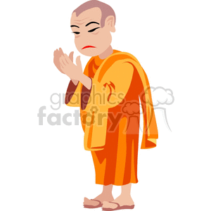 Monk Praying