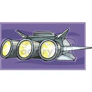 Stylized UFO Spaceship