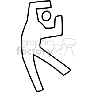 Dancing Stick Figure