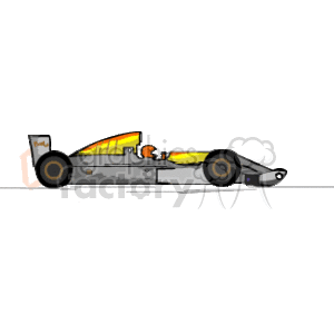 Race Car Illustration