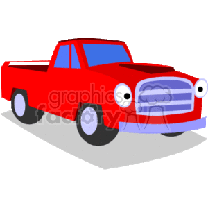 Red Pickup Truck