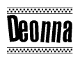 Deonna Checkered Flag Design