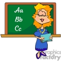 Royalty-Free 4291-Owl-Teacher-Cartoon-Character-With-A-Pointer-And ...