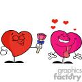 Royalty-Free Two hearts beat as one 377526 vector clip art image - EPS ...