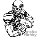 Quarterback Clip Art Image - Royalty-Free Vector Clipart Images Page ...