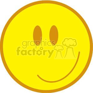 Cheerful Yellow Smiley Face