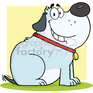 Funny Cartoon Dog - Comical Puppy Pet
