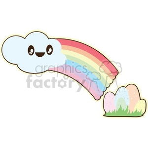 RainbowEggs cartoon character illustration