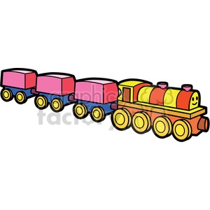 toy train illustration graphic
