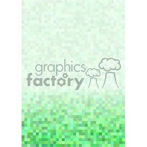 Pixelated Green Gradient Background