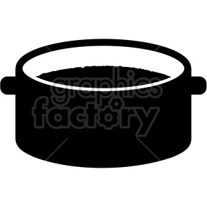 large cooking soup pot
